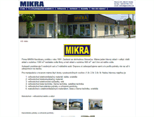 Tablet Screenshot of mikra-vrable.sk